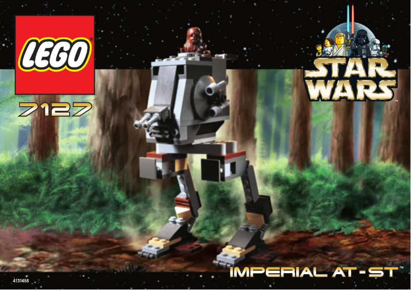 Page 1 of the manual User Manual Lego Star Wars 7127