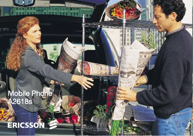 Page 1 of the manual User Manual Sony Ericsson A2618