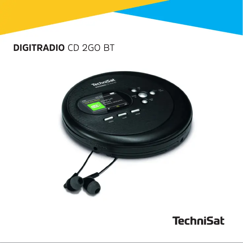 Page 1 of the manual User Manual TechniSat DigitRadio CD 2GO BT
