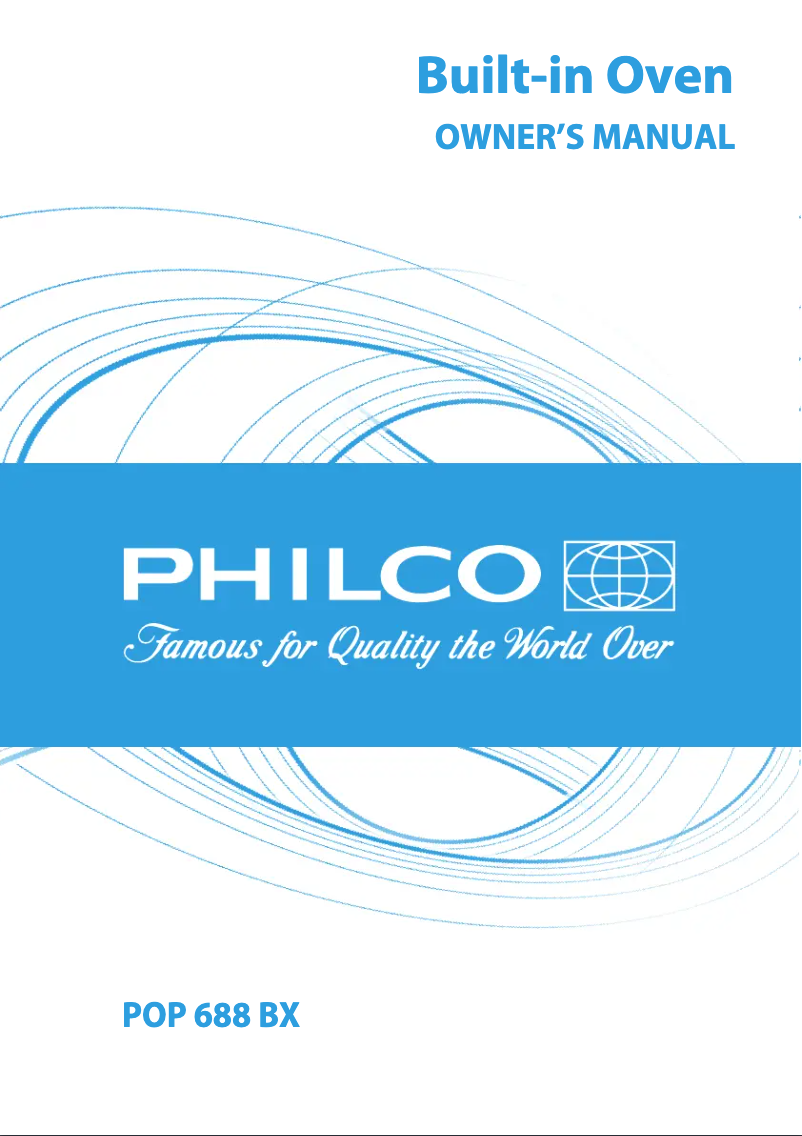 First page image of the manual for POP 688 BX