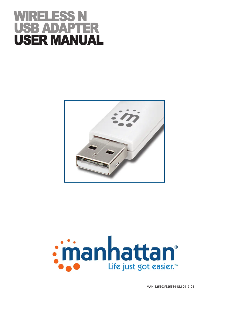 First page image of the manual for Mini 300N