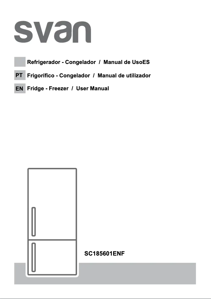 First page image of the manual for SC185601ENF