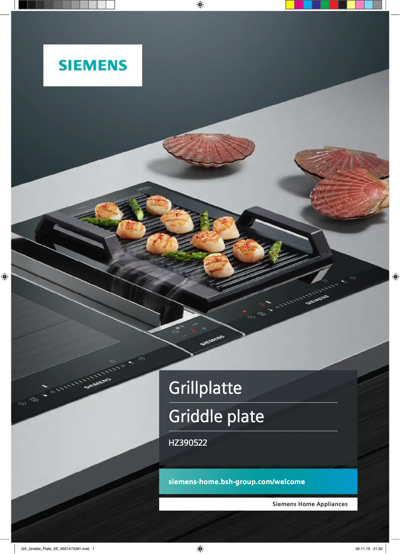 First page image of the manual for HZ390522