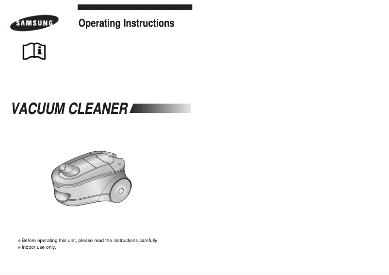 First page image of the manual for SC7851