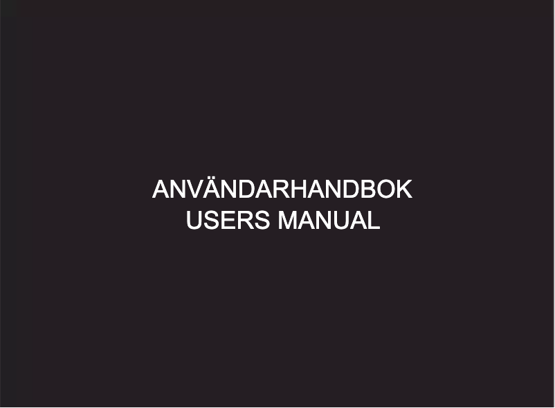 Page 1 of the manual User Manual Supra Nitro