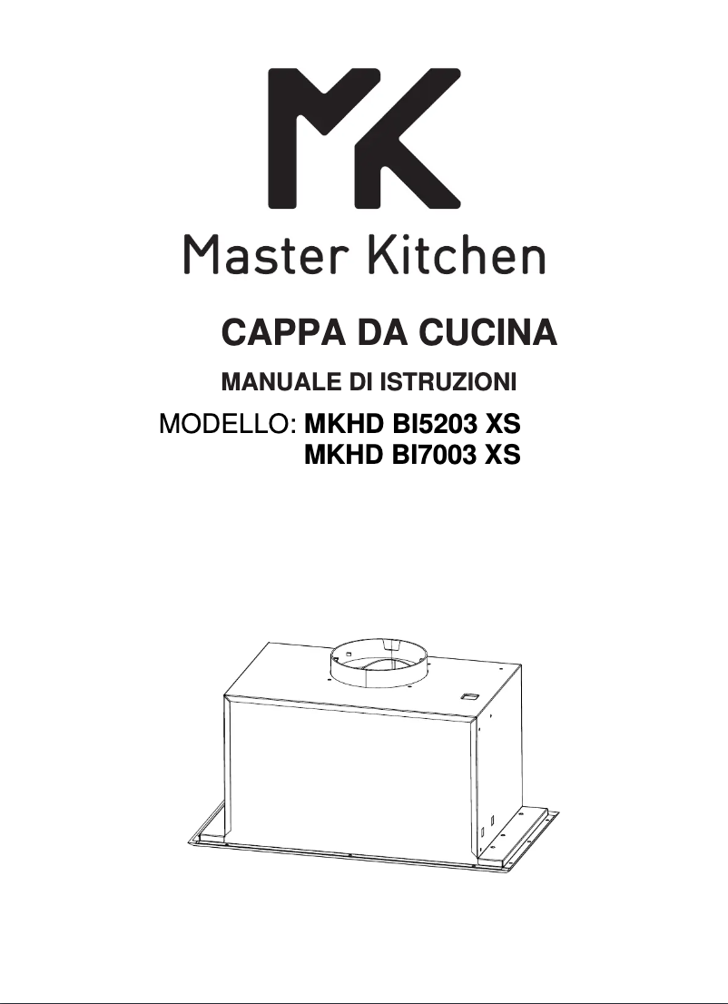 First page image of the manual for MKHD BI7003 XS