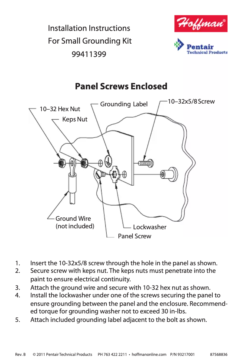 First page image of the manual for A6044CHNFSS