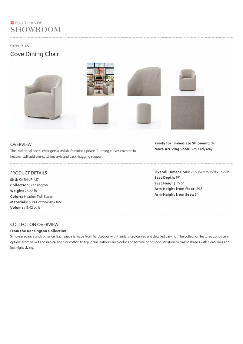 First page image of the manual for CKEN-J7-427