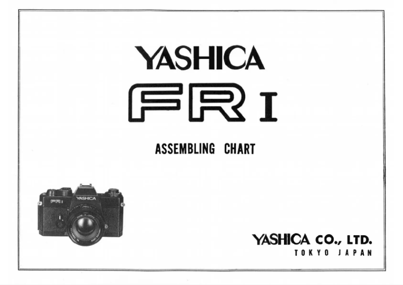 Page 1 of the manual Instructions / Assembly Kyocera FR I