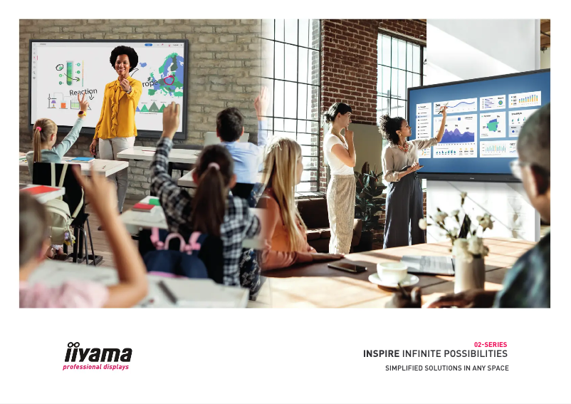 First page image of the manual for ProLite TE6502MIS