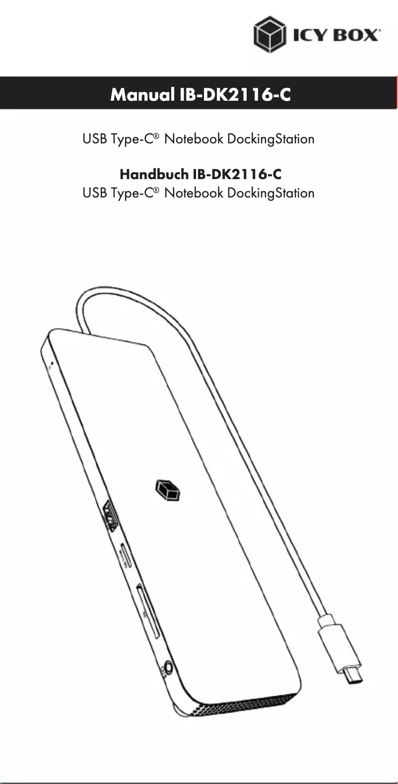 First page image of the manual for IB-DK2116-C