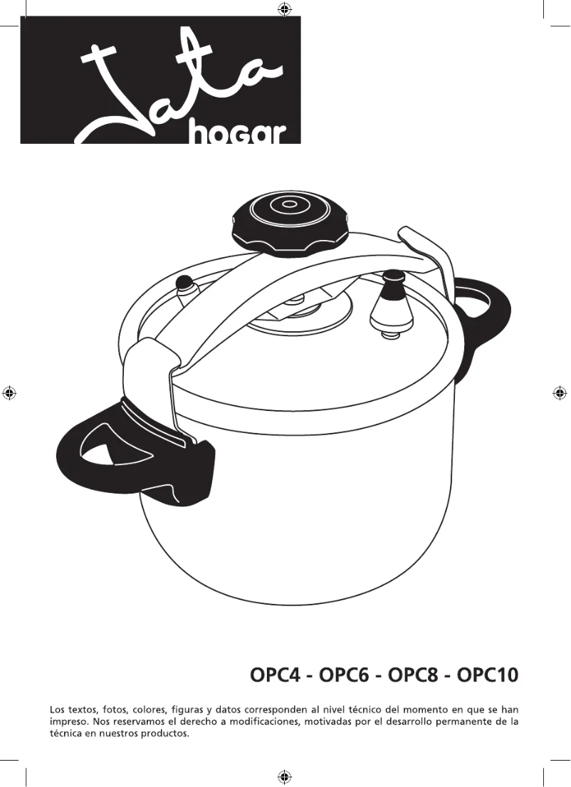 First page image of the manual for OPC6