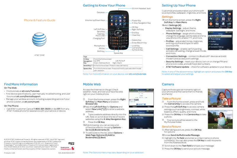 Page 1 of the manual User Manual ZTE Z432