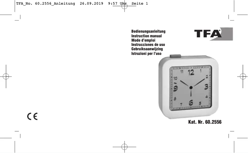 First page image of the manual for 60.2556.02