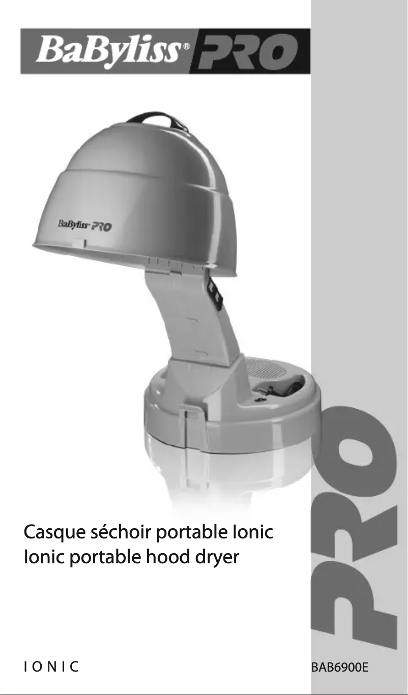 First page image of the manual for BAB6900E Professional Hard Hat