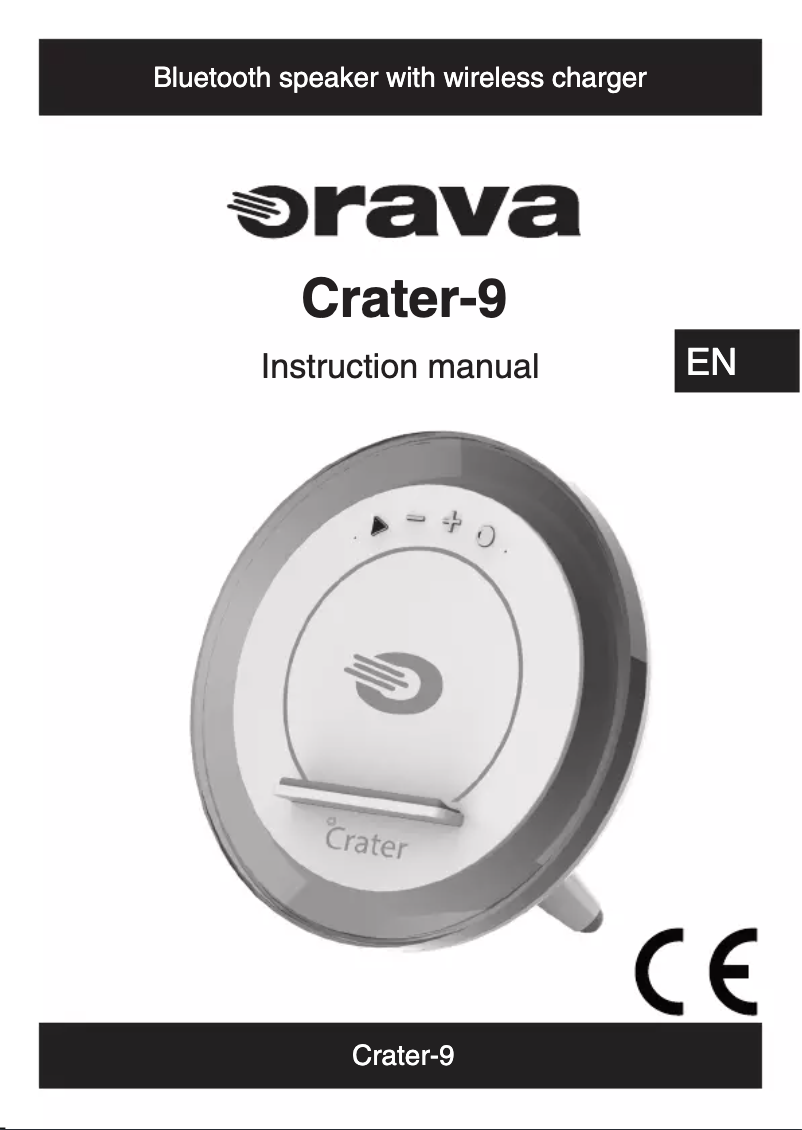 Page 1 of the manual User Manual Orava Crater-9