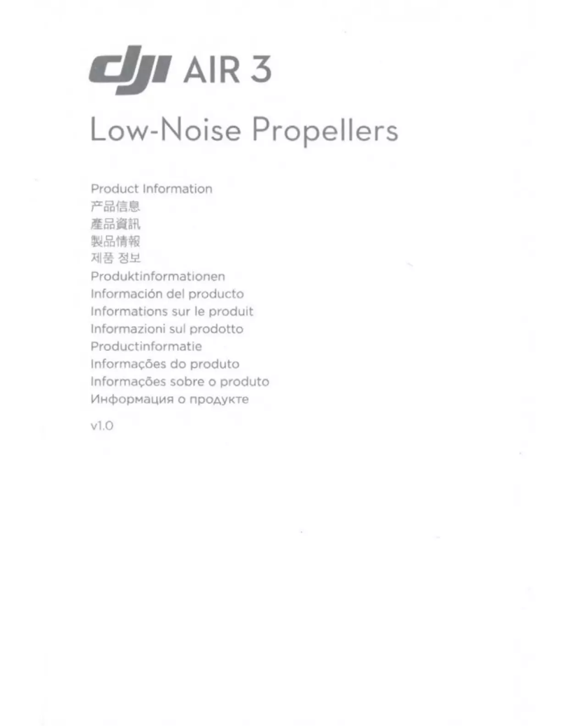 Page 1 of the manual User Manual DJI Air 3 Low-Noise Propellers