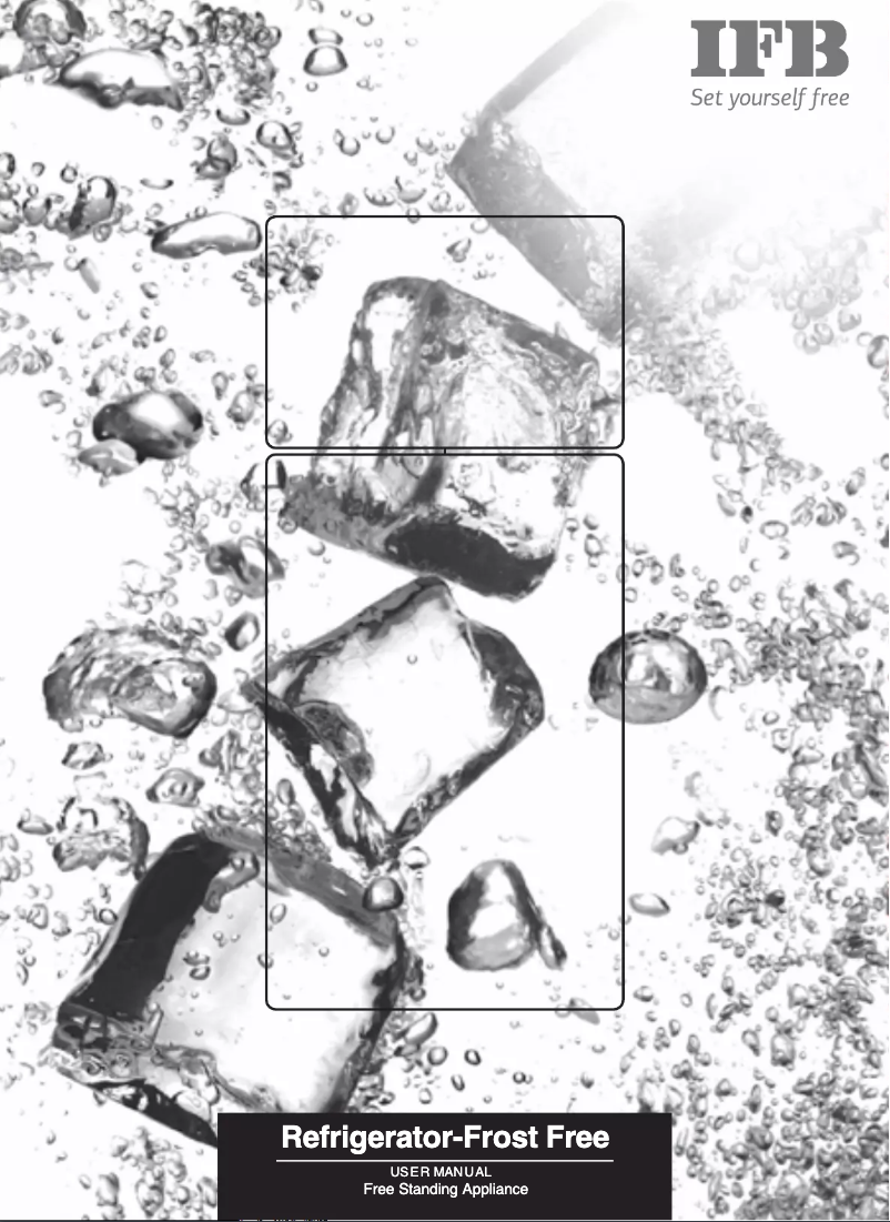 First page image of the manual for IFBFF-3152IKS