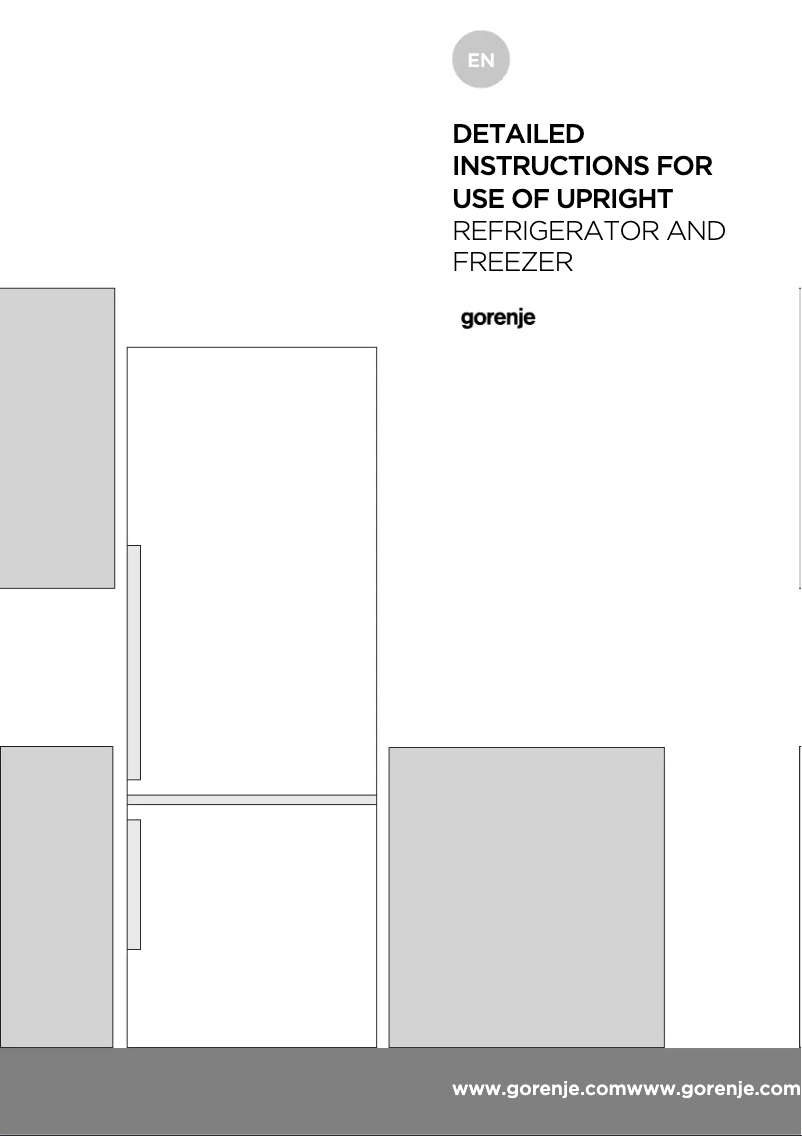 First page image of the manual for ORK192C-L