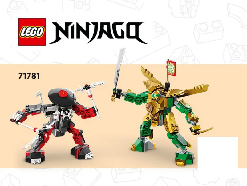 Page 1 of the manual User Manual Lego Ninjago 71781