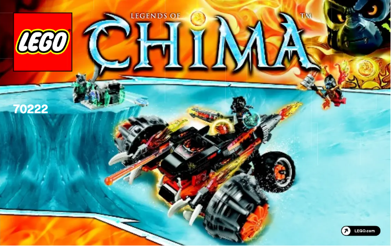 First page image of the manual for Chima 70222