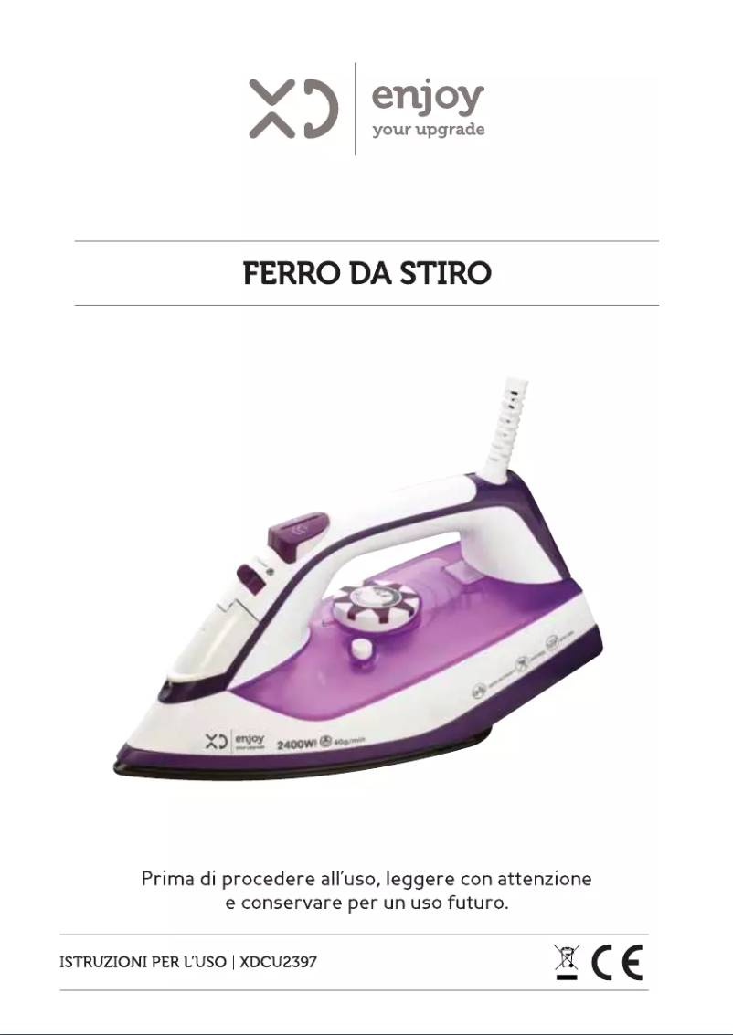 Page 1 of the manual User Manual XD CU2397