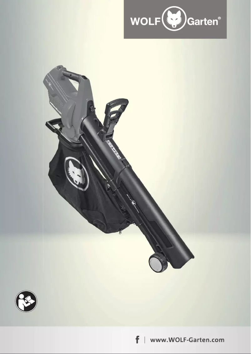 Page 1 of the manual User Manual Wolf Garten LYCOS 40/480 V Set