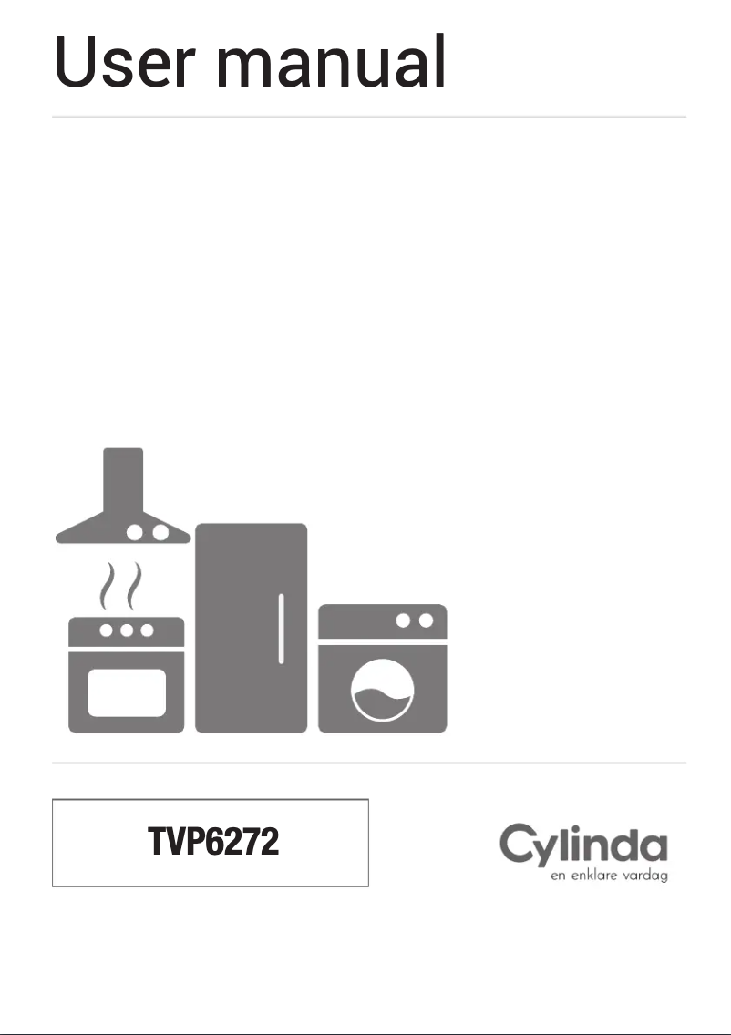 Page 1 of the manual User Manual Cylinda TVP6272