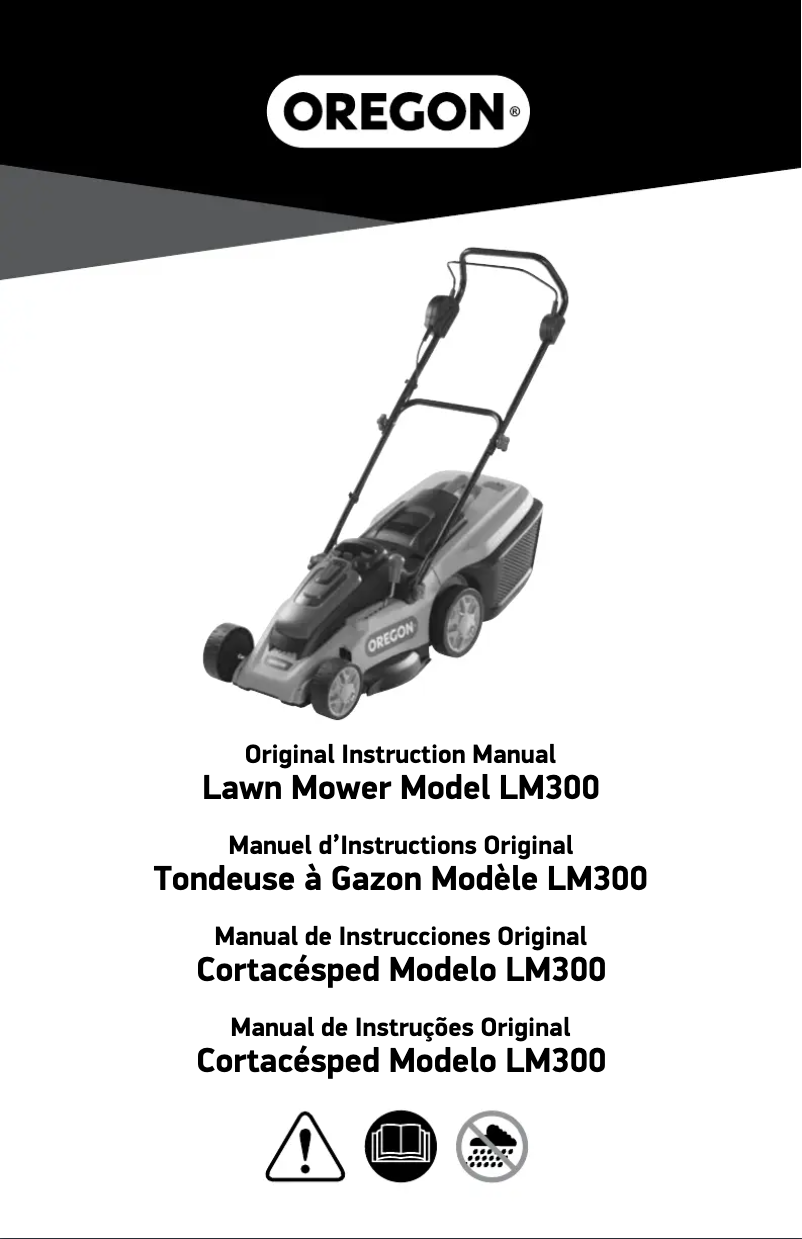 First page image of the manual for LM300