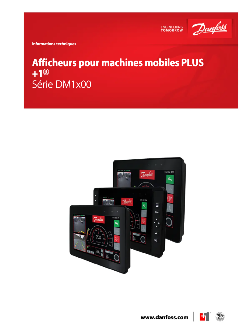 First page image of the manual for DM1X00