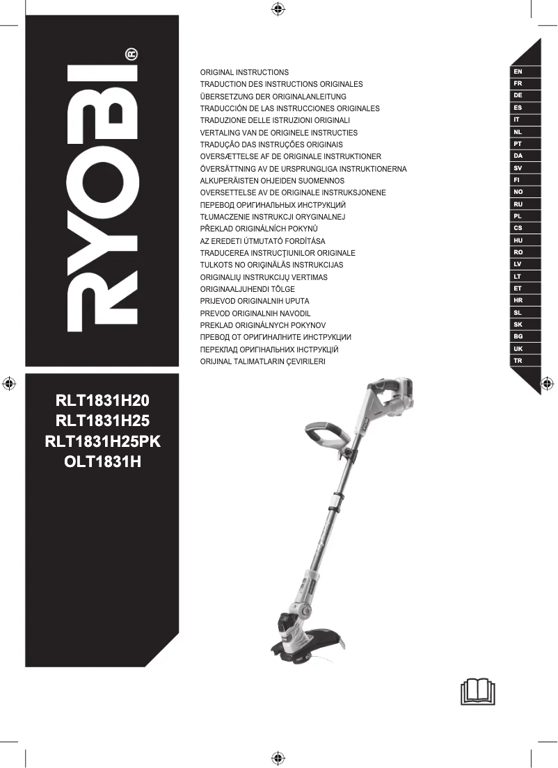 First page image of the manual for One+ RLT1831H20F