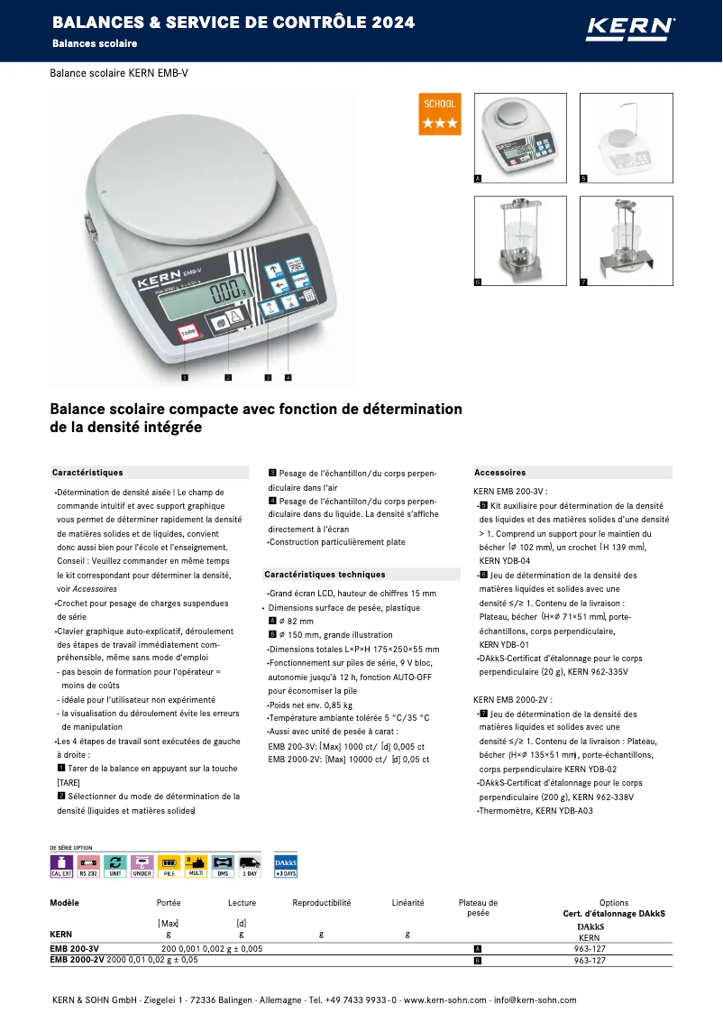 First page image of the manual for EMB 200-3V