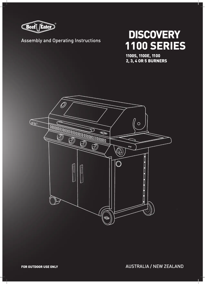 Page 1 of the manual User Manual BeefEater BD16242