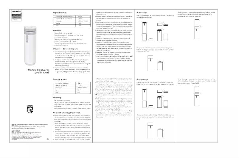 First page image of the manual for GoZero AWP2755