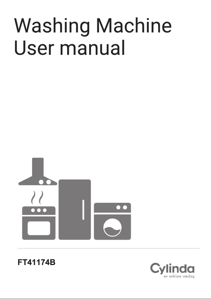 First page image of the manual for FT41174B