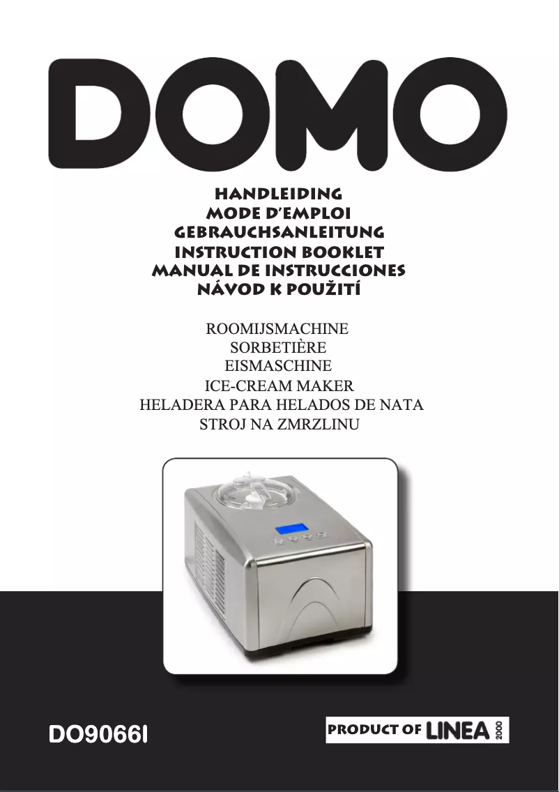 First page image of the manual for DO9066I