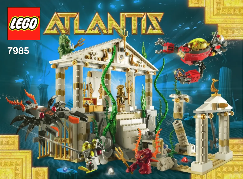 Page 1 of the manual User Manual Lego City of Atlantis