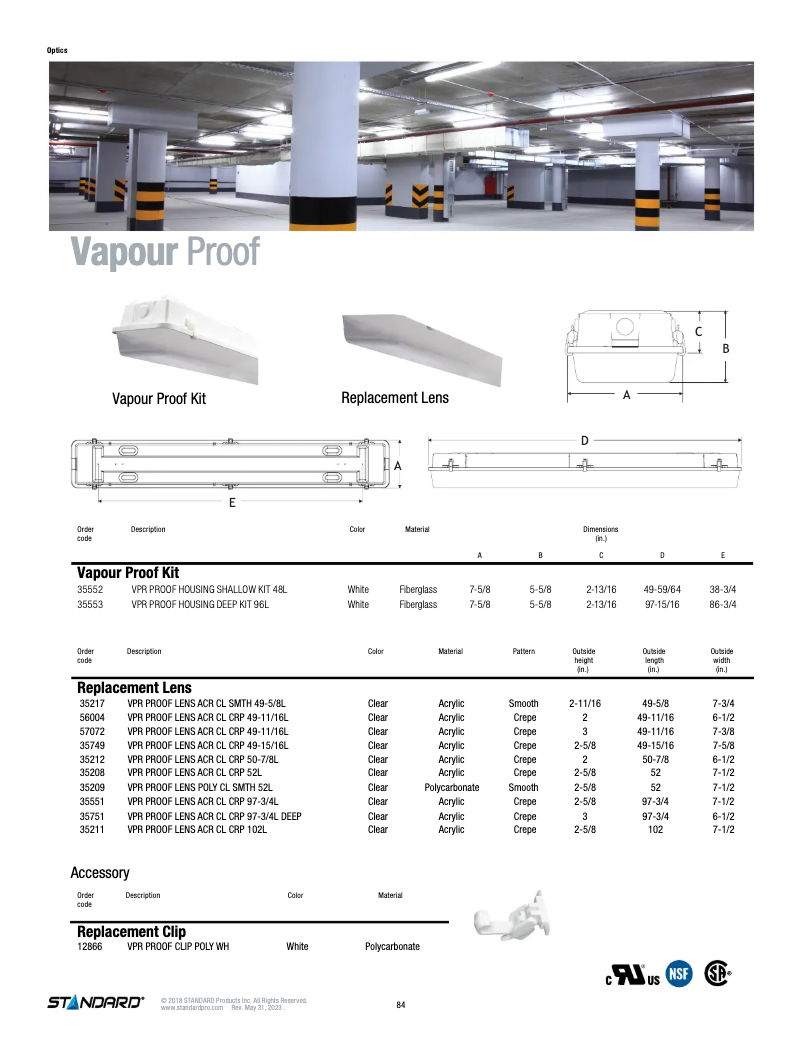 Page 1 of the manual User Manual STANDARD 57337