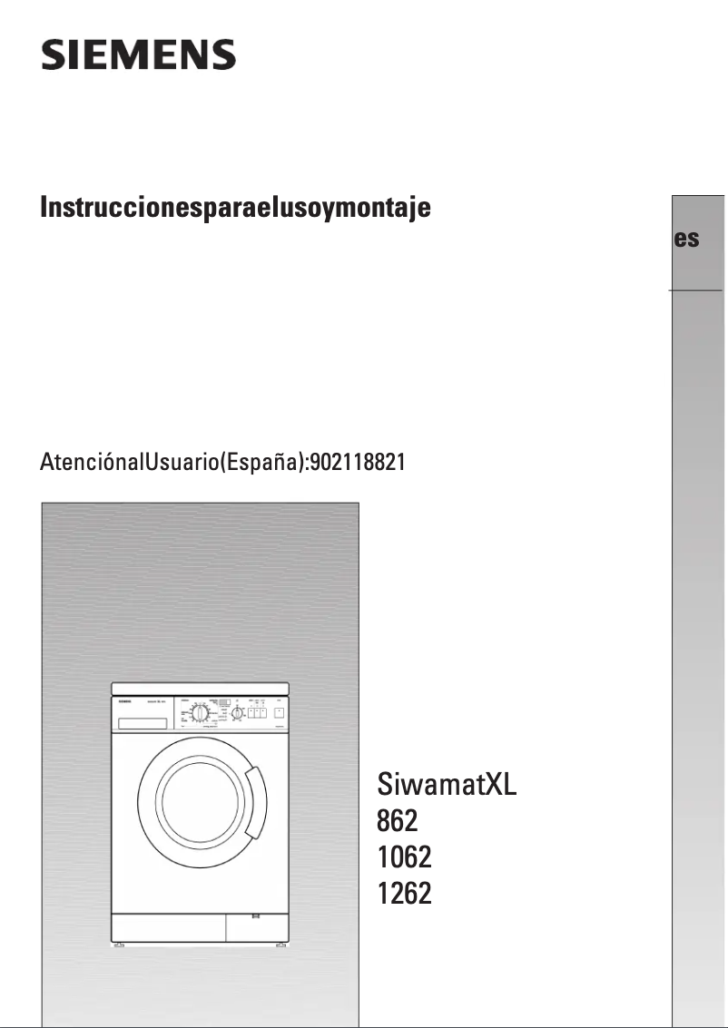 First page image of the manual for WXL1262