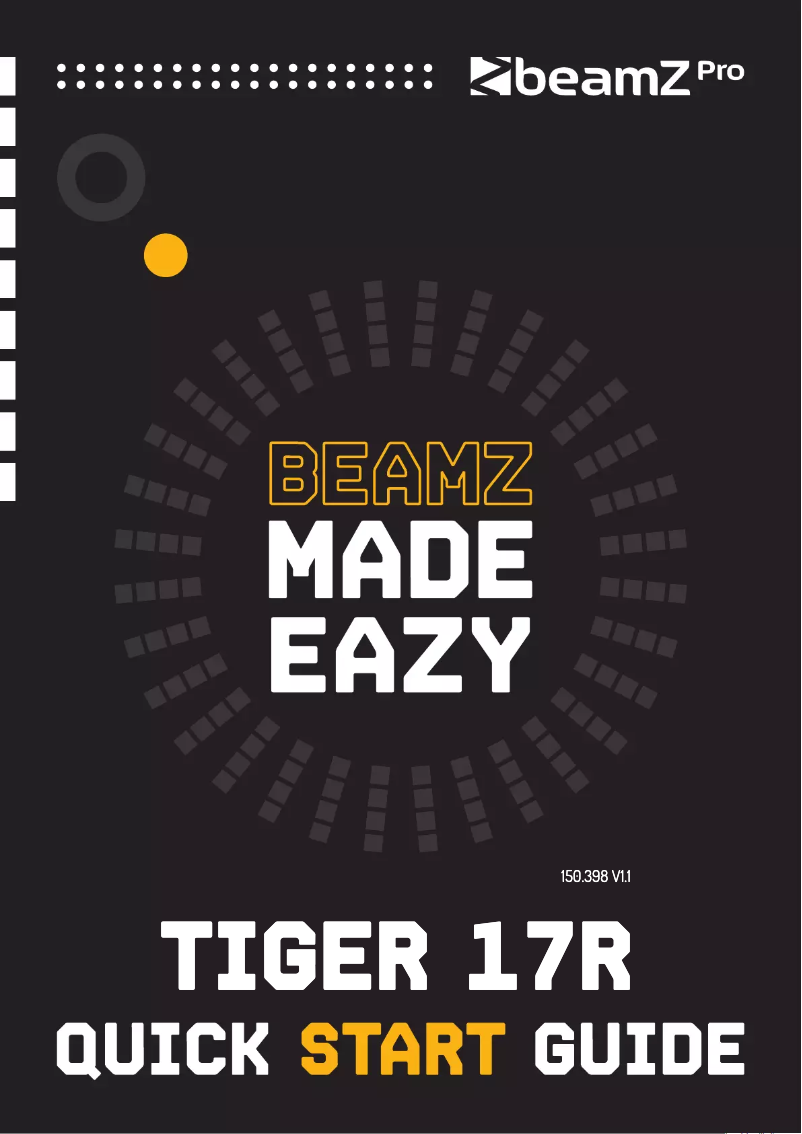 First page image of the manual for Tiger 17R