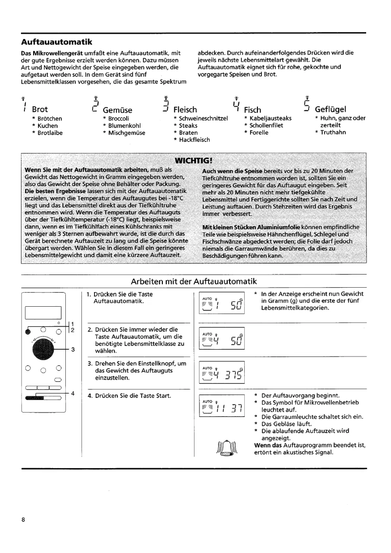 First page image of the manual for MCCD 2127 WS