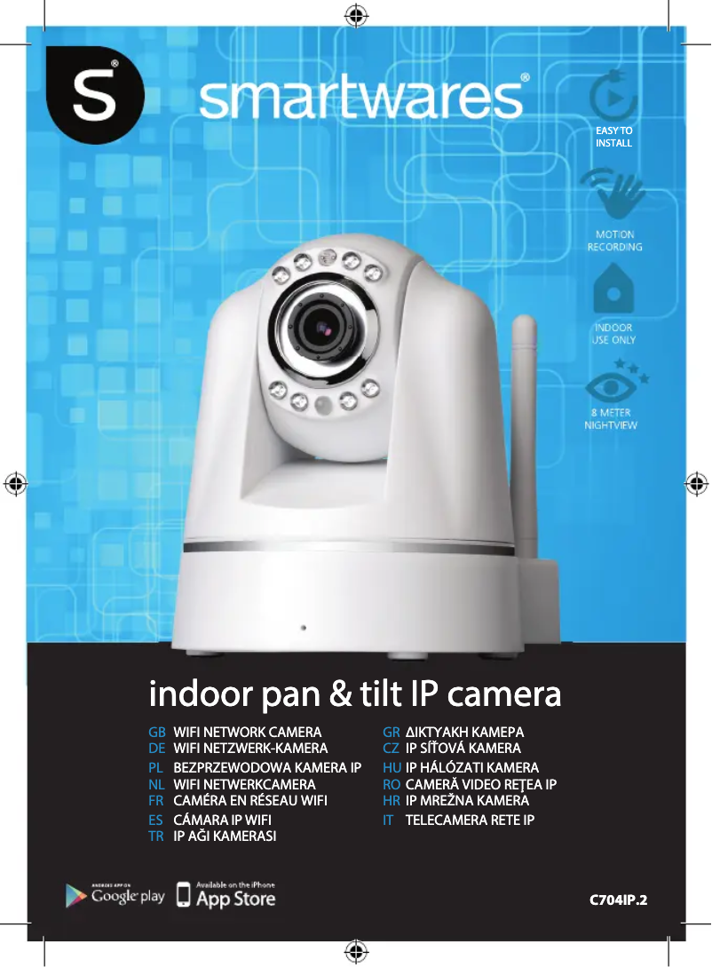 Page 1 of the manual User Manual Smartwares SW C704IP.2 PT