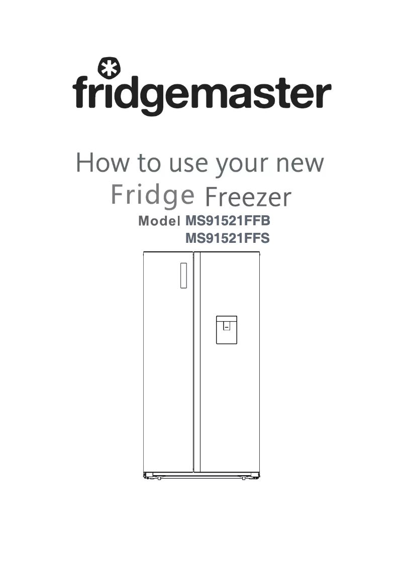 First page image of the manual for MS91521FFS