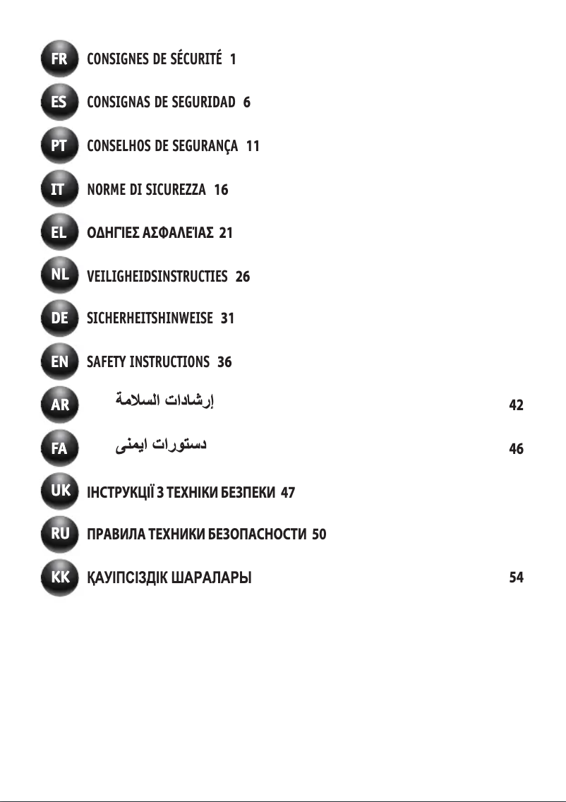 Page 1 of the manual User Manual Moulinex Masterchef Gourmet+ QA613DB1