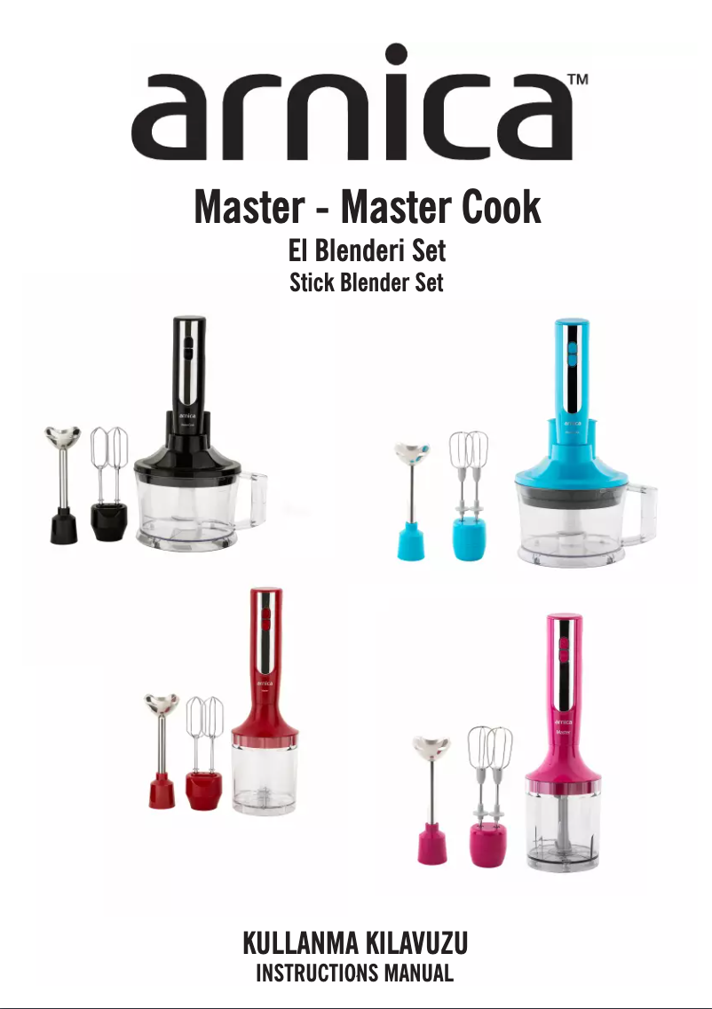 First page image of the manual for Master Cook