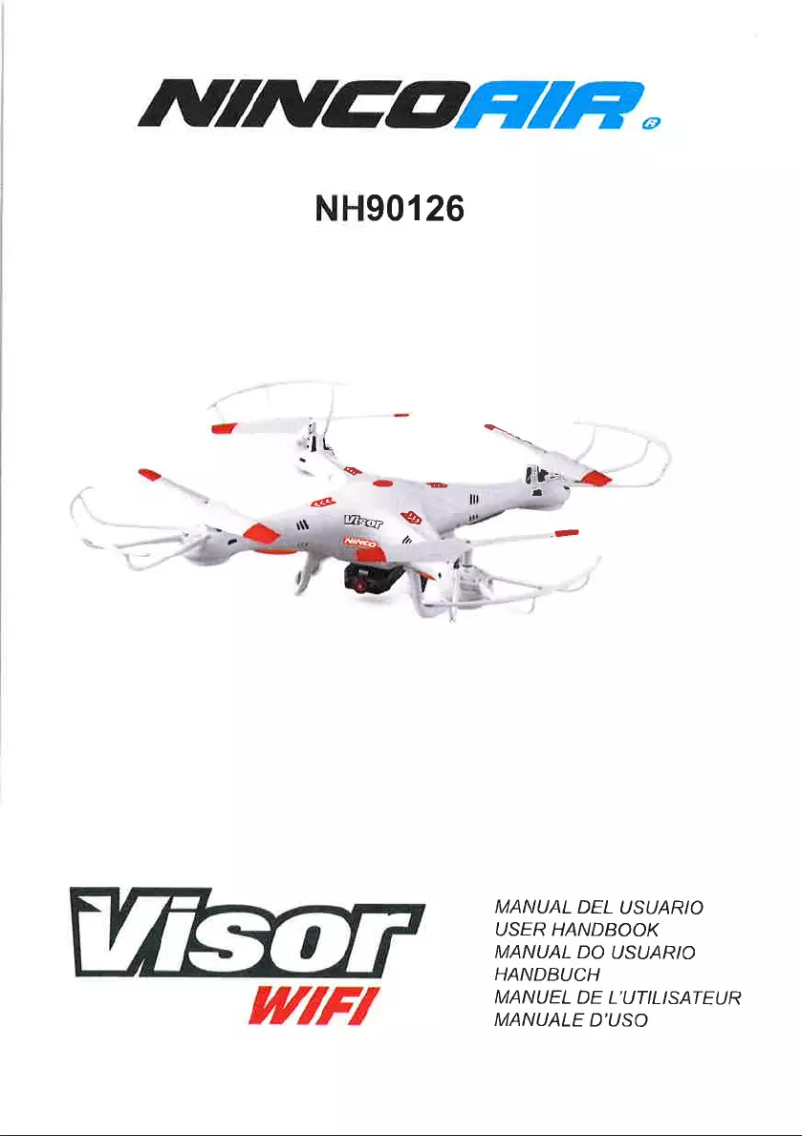 First page image of the manual for Nincoair Quadrone Visor NN90126