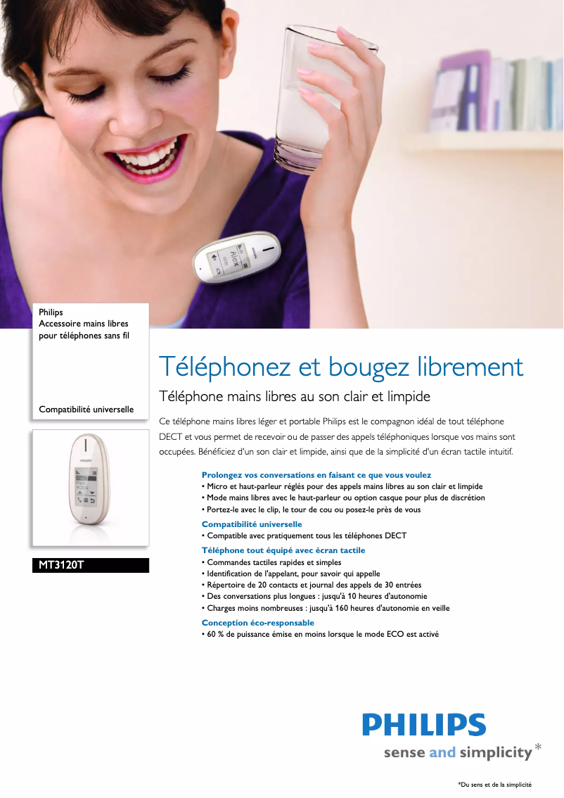 First page image of the manual for MT3120T