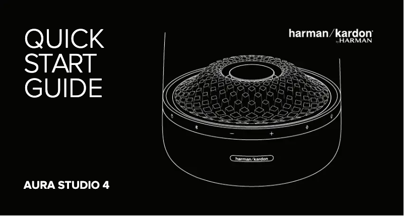 First page image of the manual for Aura Studio 4