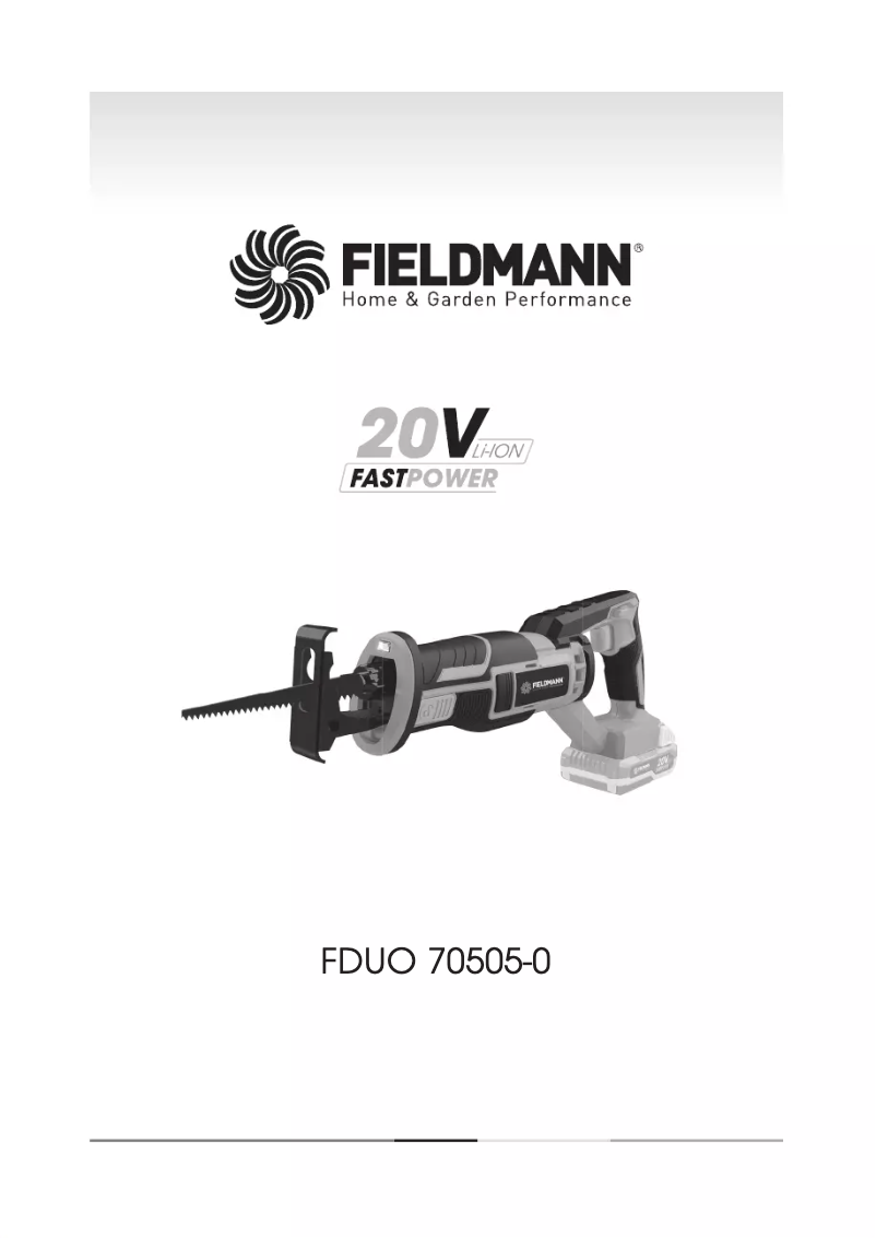 Page 1 of the manual User Manual Fieldmann FDUO 70505-0