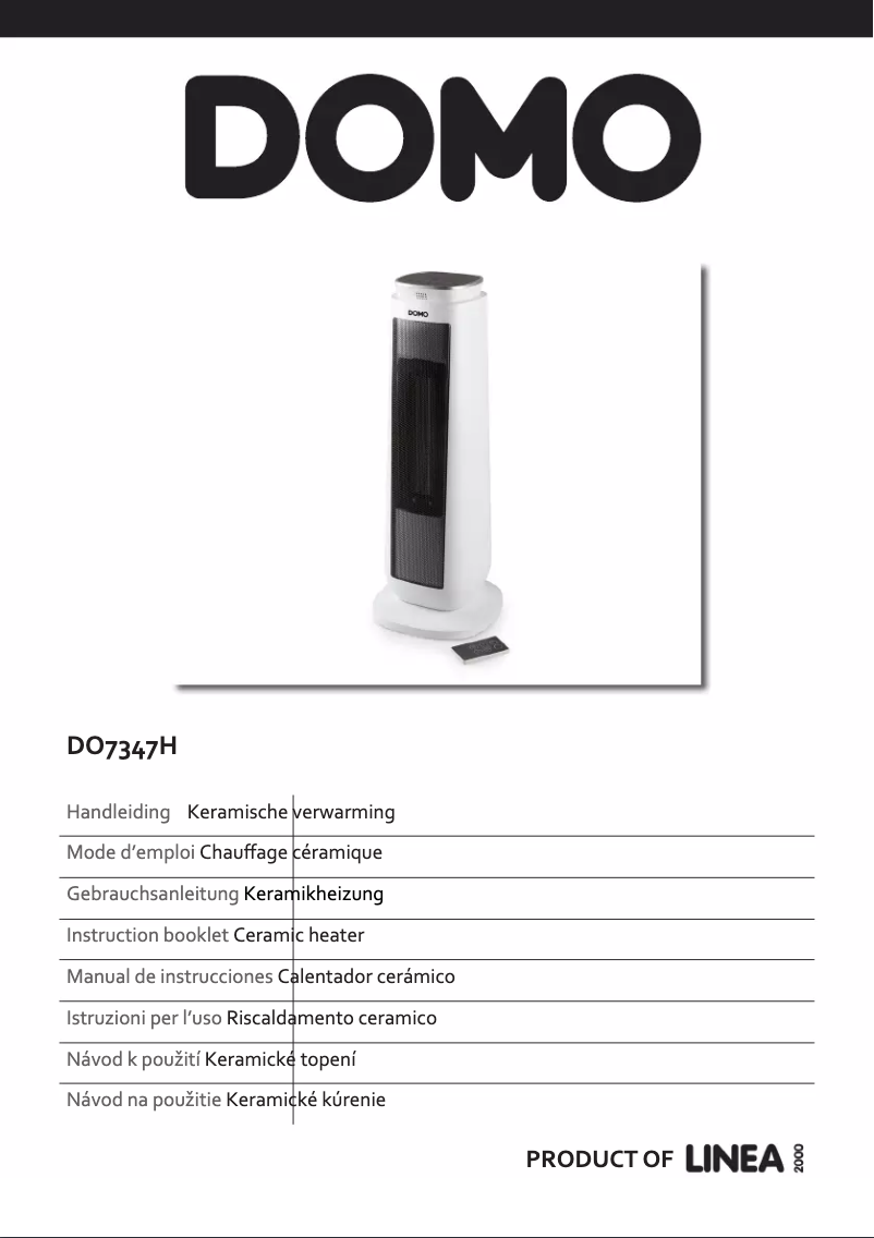 Page 1 of the manual User Manual Domo DO7347H